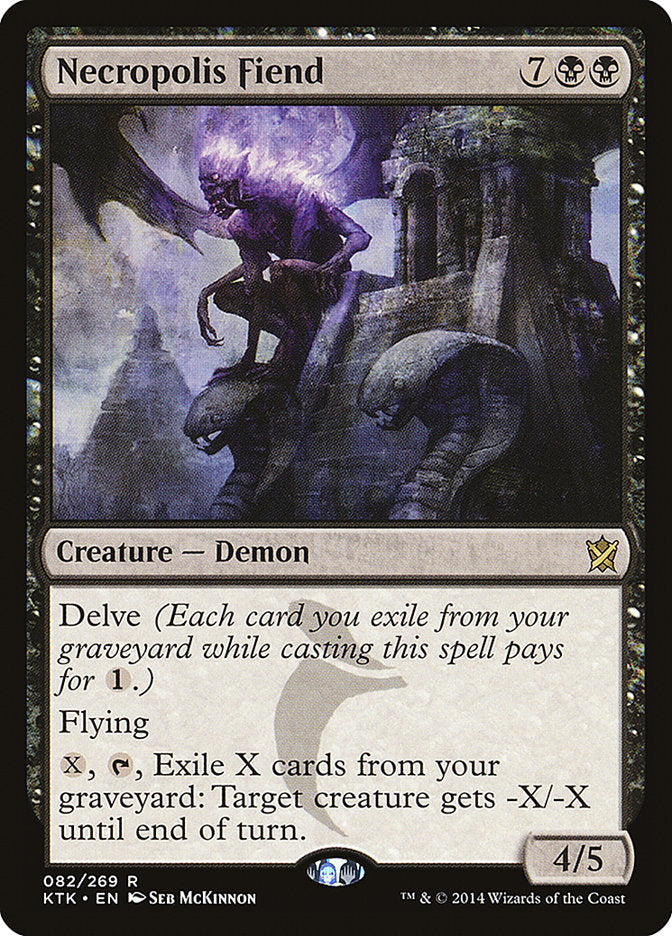 Necropolis Fiend [Khans of Tarkir] | Good Games North