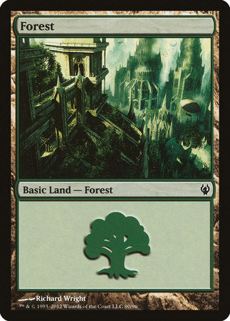 Forest (90) [Duel Decks: Izzet vs. Golgari] | Good Games North