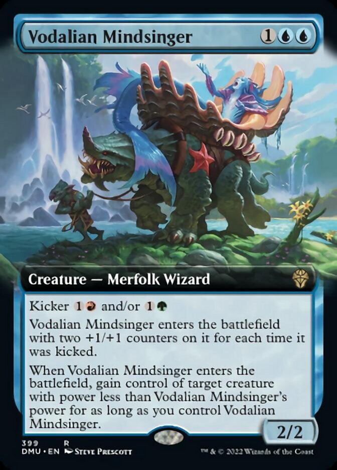 Vodalian Mindsinger (Extended Art) [Dominaria United] | Good Games North