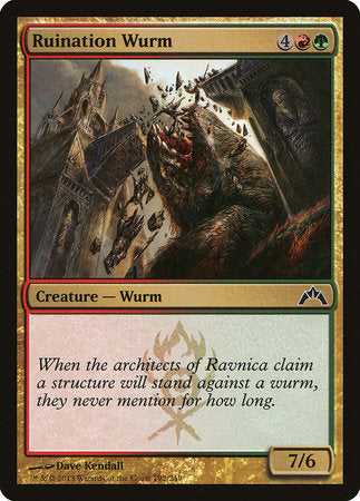 Ruination Wurm [Gatecrash] | Good Games North