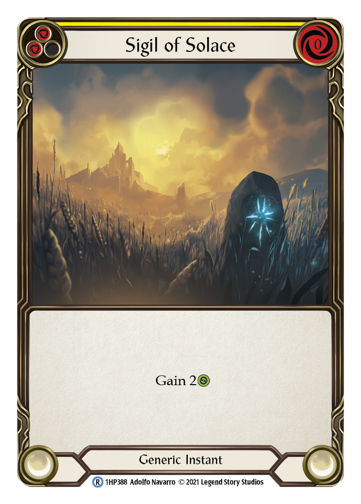 Sigil of Solace (Yellow) [1HP388] | Good Games North