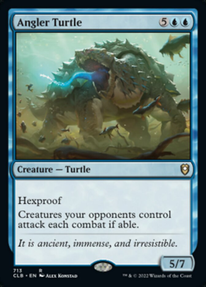 Angler Turtle [Commander Legends: Battle for Baldur's Gate] | Good Games North