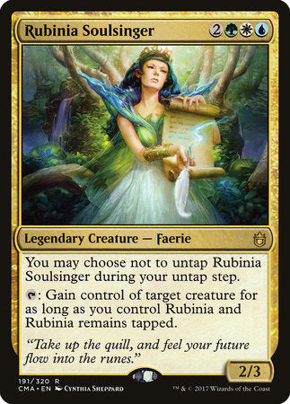 Rubinia Soulsinger [Commander Anthology] | Good Games North