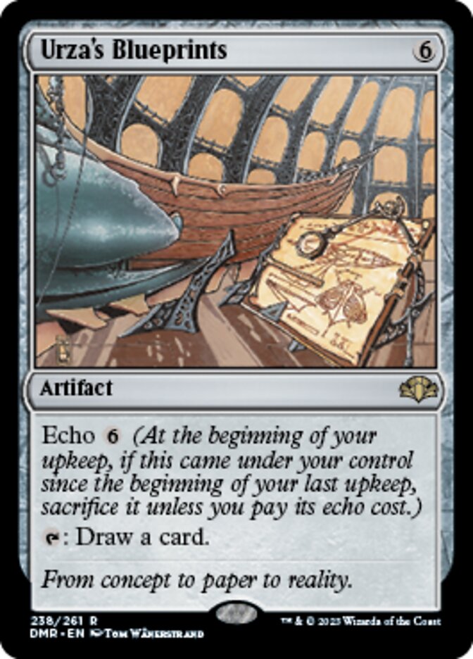 Urza's Blueprints [Dominaria Remastered] | Good Games North