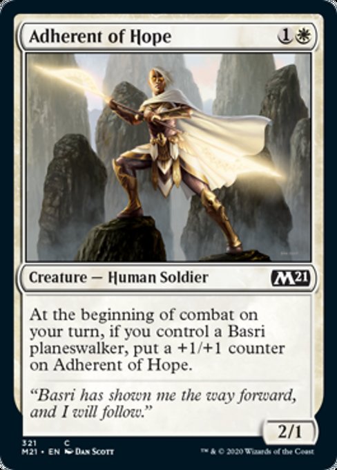 Adherent of Hope [Core Set 2021] | Good Games North