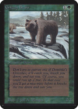 Grizzly Bears [Limited Edition Alpha] | Good Games North
