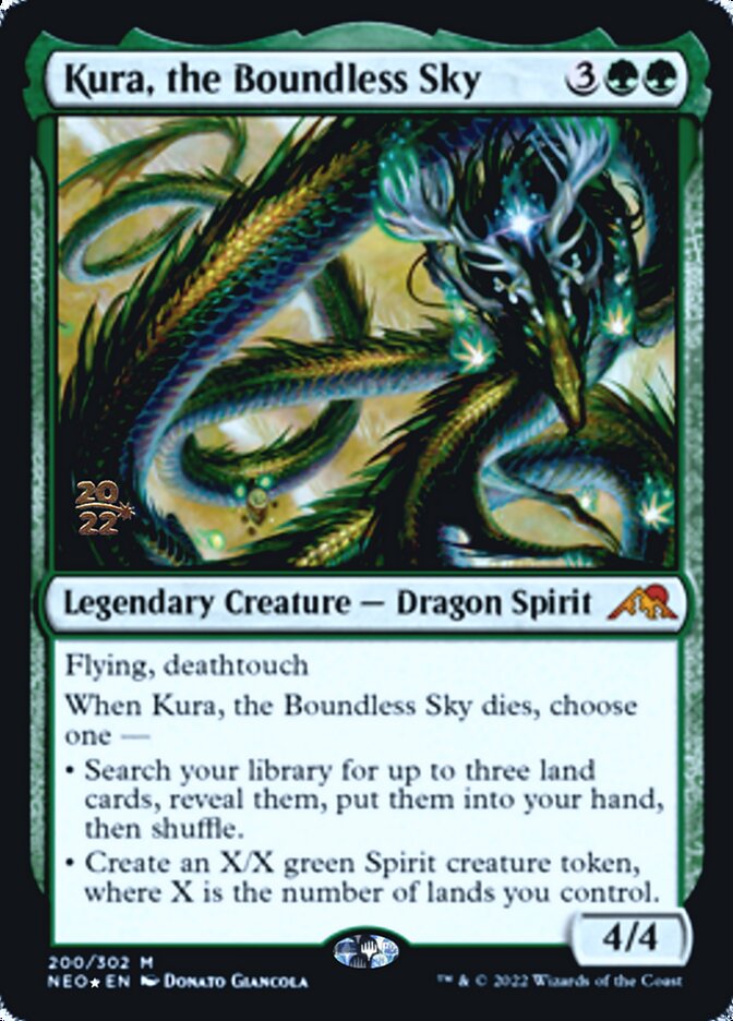 Kura, the Boundless Sky [Kamigawa: Neon Dynasty Prerelease Promos] | Good Games North
