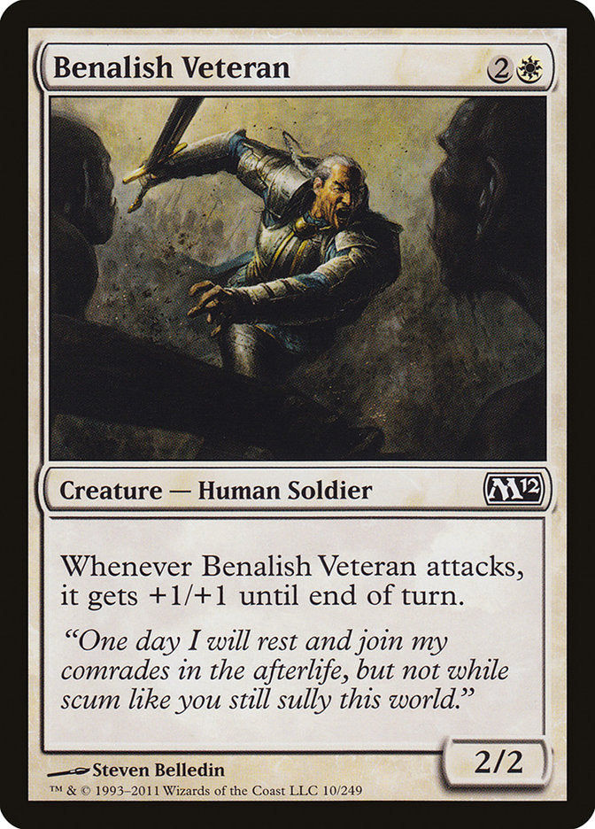 Benalish Veteran [Magic 2012] | Good Games North