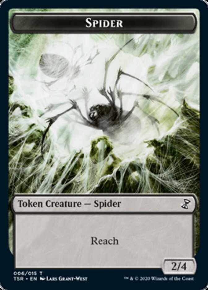 Spider Token [Time Spiral Remastered Tokens] | Good Games North