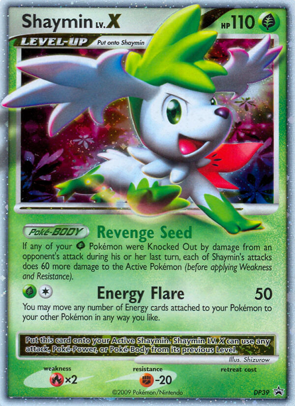 Shaymin LV.X (DP39) [Diamond & Pearl: Black Star Promos] | Good Games North