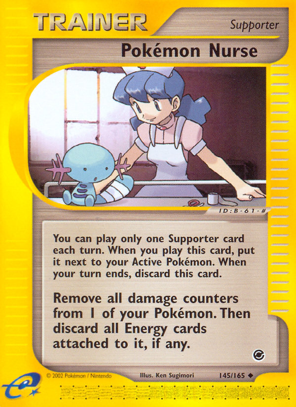 Pokemon Nurse (145/165) [Expedition: Base Set] | Good Games North