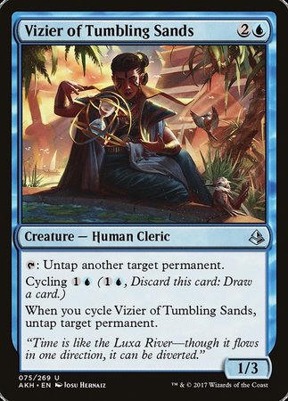 Vizier of Tumbling Sands [Amonkhet] | Good Games North