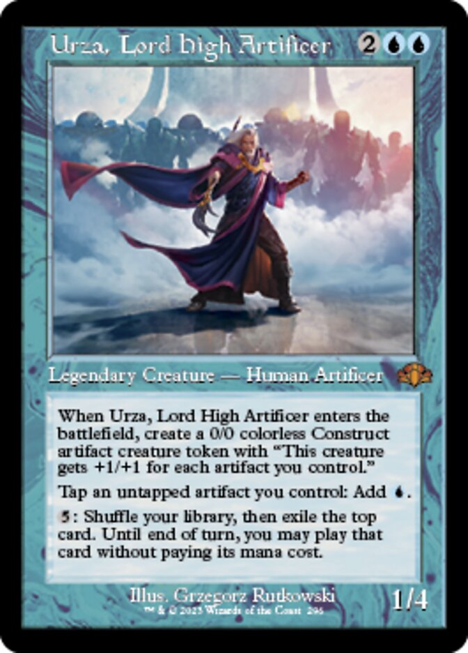 Urza, Lord High Artificer (Retro) [Dominaria Remastered] | Good Games North