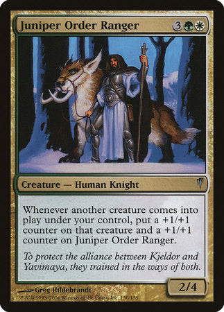 Juniper Order Ranger [Coldsnap] | Good Games North