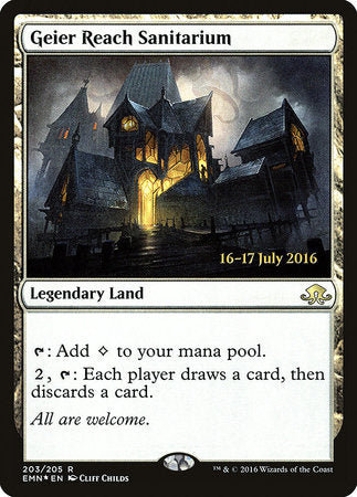Geier Reach Sanitarium [Eldritch Moon Promos] | Good Games North