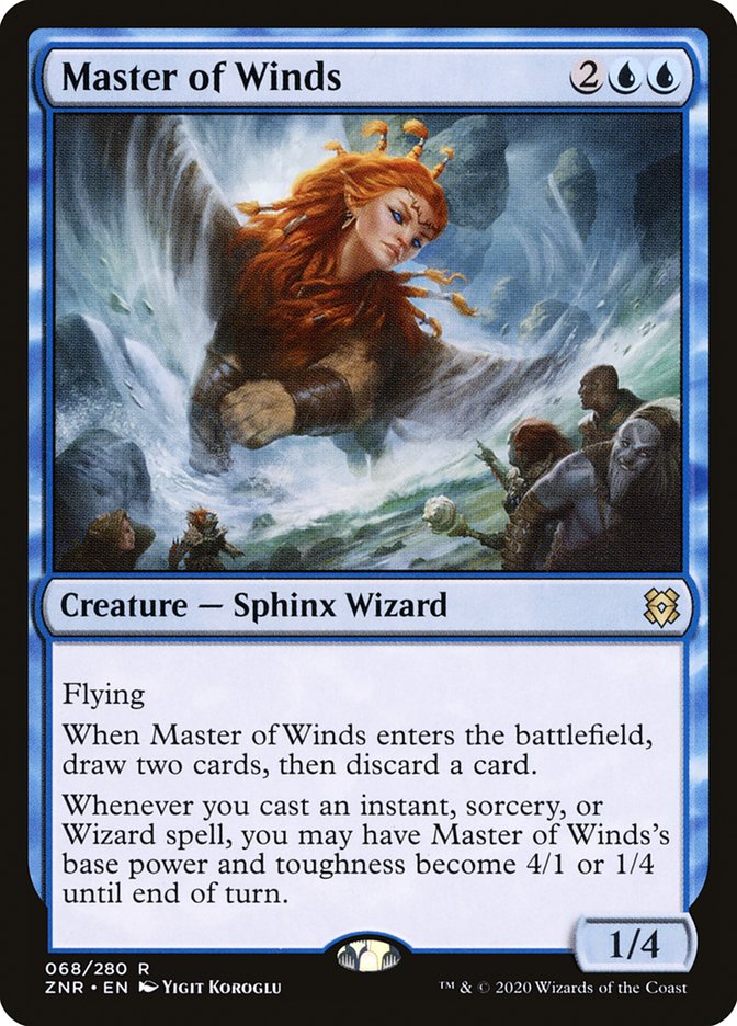 Master of Winds [Zendikar Rising] | Good Games North