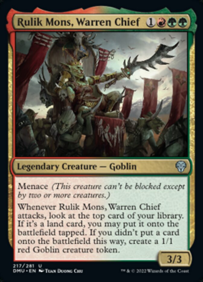 Rulik Mons, Warren Chief [Dominaria United] | Good Games North