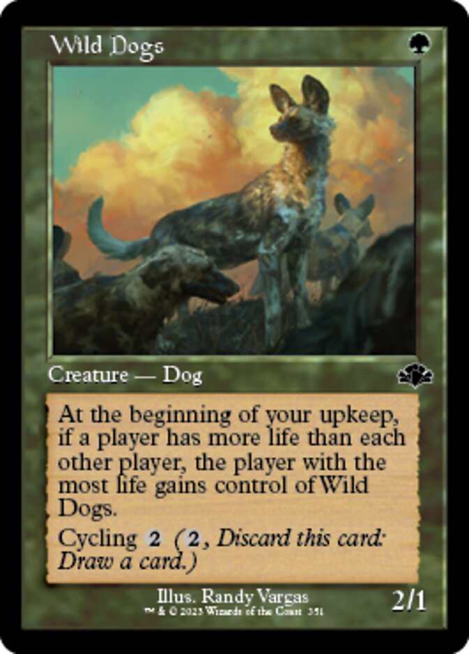 Wild Dogs (Retro) [Dominaria Remastered] | Good Games North