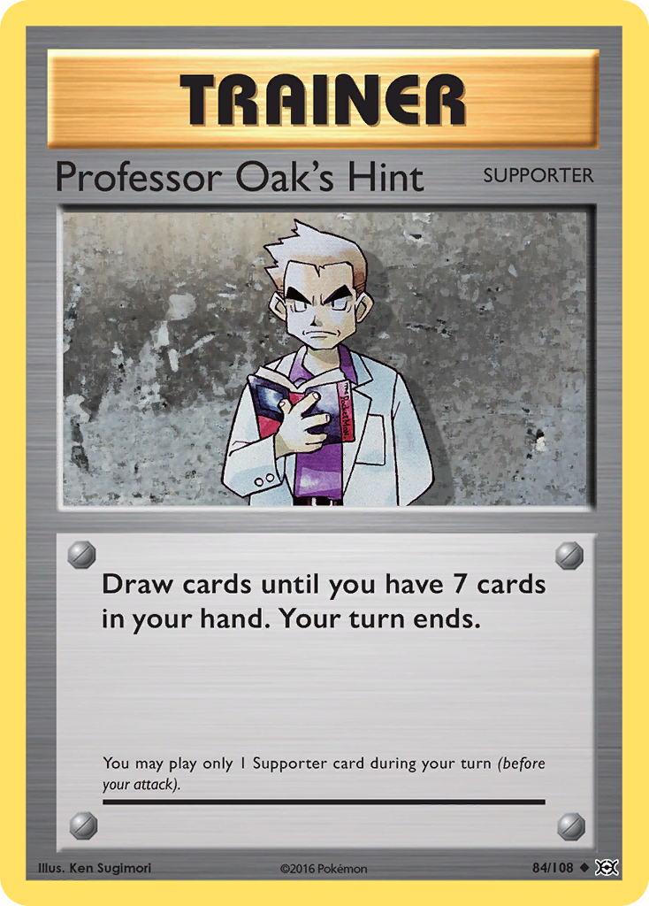 Professor Oak's Hint (84/108) [XY: Evolutions] | Good Games North