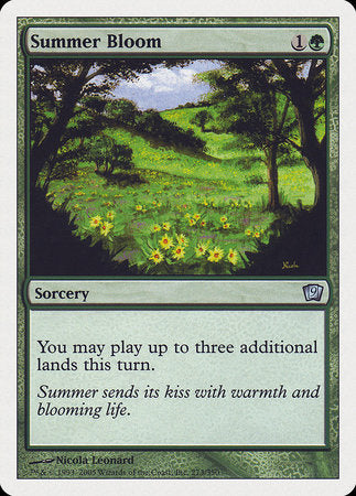 Summer Bloom [Ninth Edition] | Good Games North