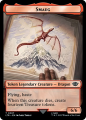 Food (10) // Smaug Double-Sided Token [The Lord of the Rings: Tales of Middle-Earth Tokens] | Good Games North