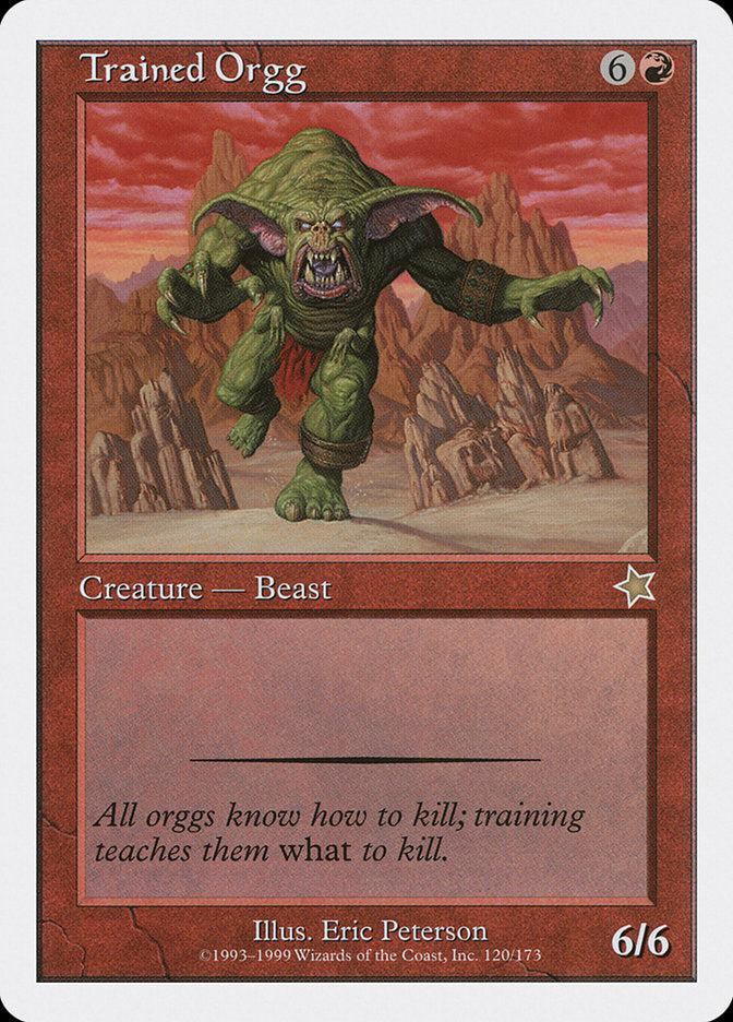 Trained Orgg [Starter 1999] | Good Games North