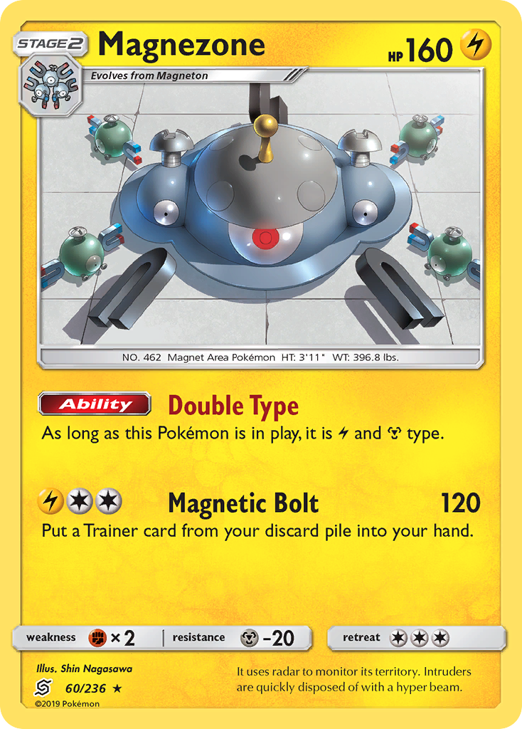 Magnezone (60/236) [Sun & Moon: Unified Minds] | Good Games North