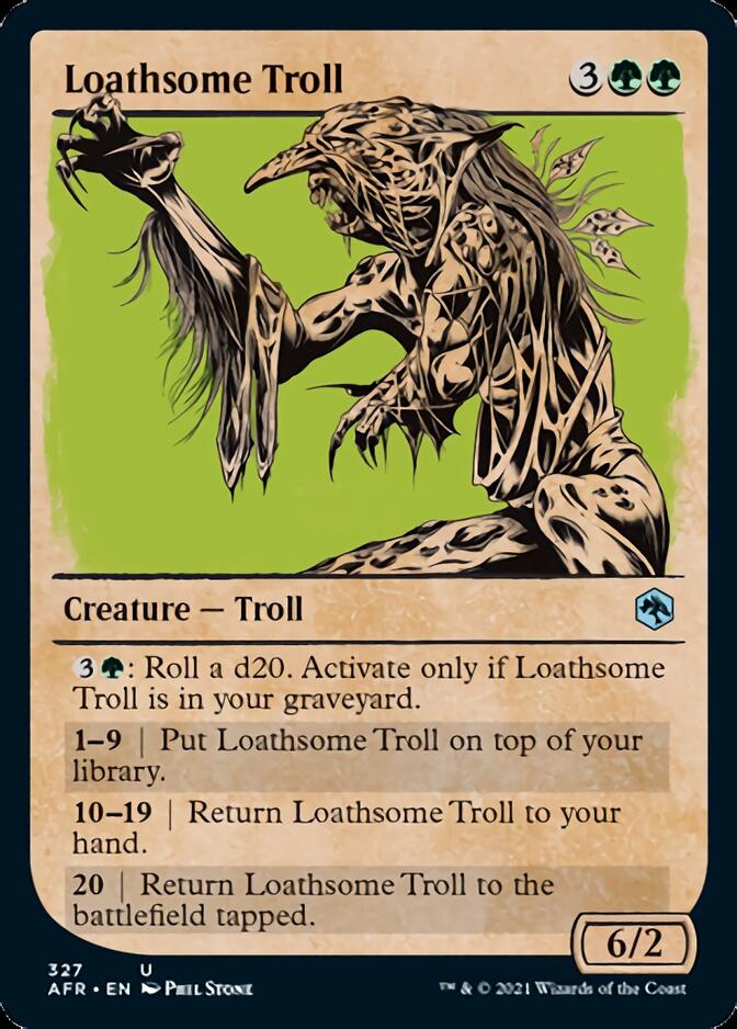 Loathsome Troll (Showcase) [Dungeons & Dragons: Adventures in the Forgotten Realms] | Good Games North