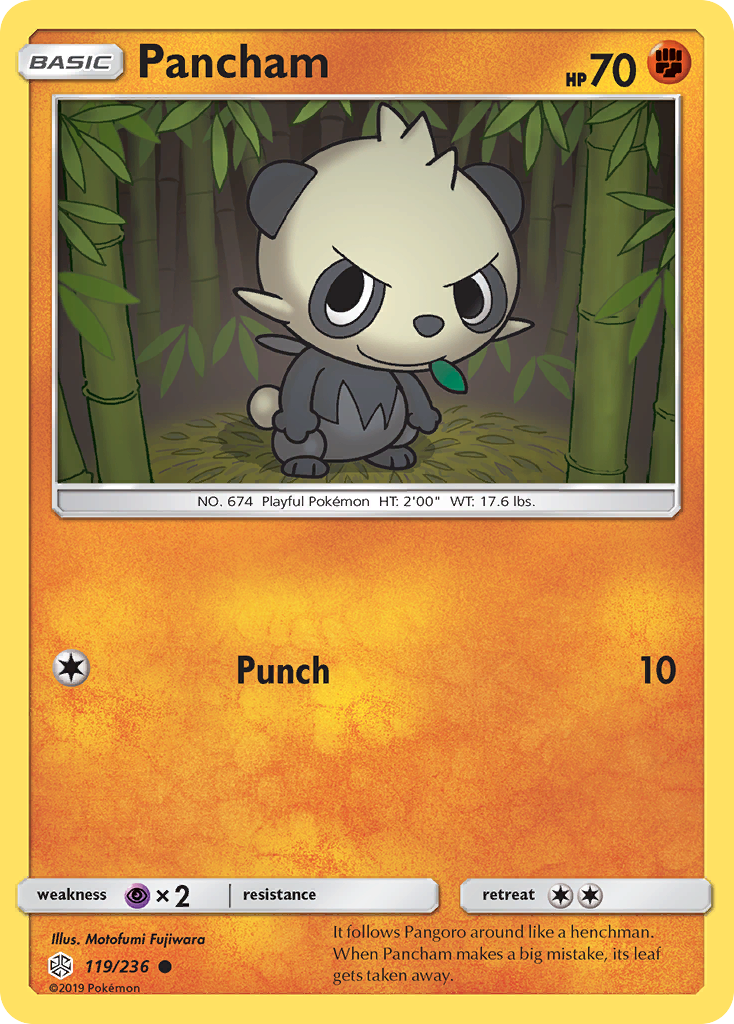 Pancham (119/236) [Sun & Moon: Cosmic Eclipse] | Good Games North