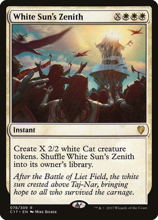 White Sun's Zenith [Commander 2017] | Good Games North