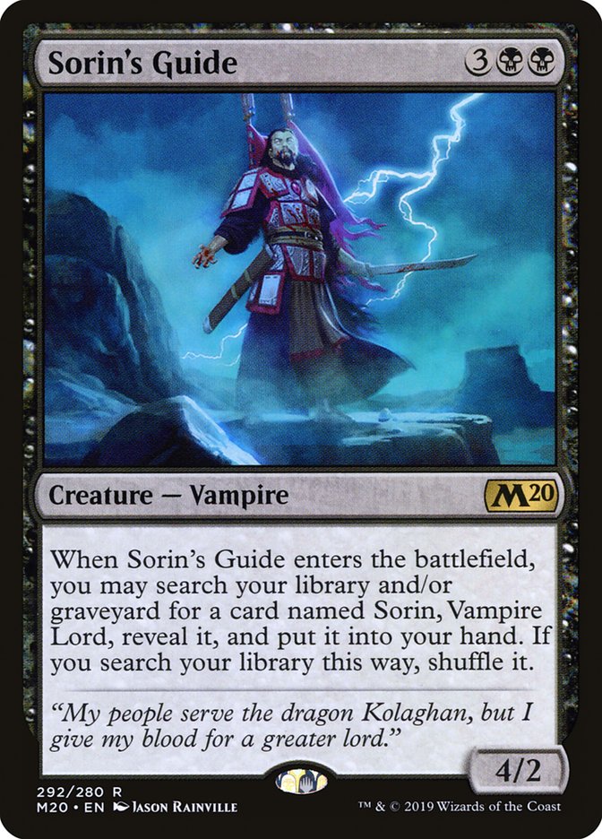 Sorin's Guide [Core Set 2020] | Good Games North