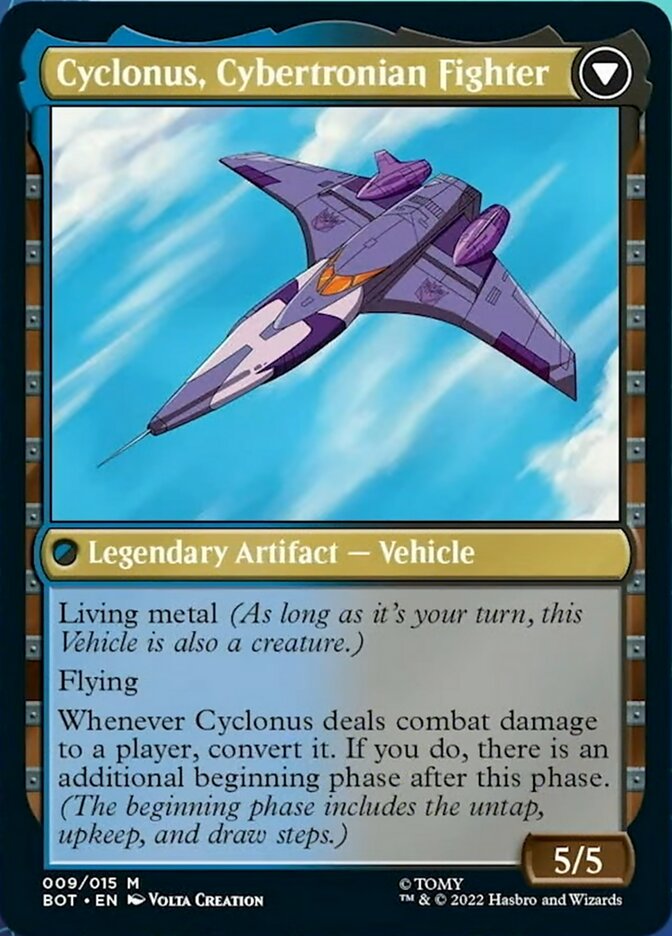 Cyclonus, the Saboteur // Cyclonus, Cybertronian Fighter [Universes Beyond: Transformers] | Good Games North