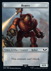 Astartes Warrior (001) // Robot Double-sided Token [Universes Beyond: Warhammer 40,000 Tokens] | Good Games North