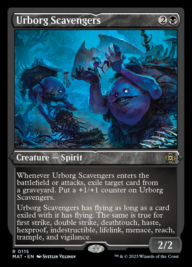 Urborg Scavengers (Foil Etched) [March of the Machine: The Aftermath] | Good Games North
