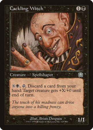 Cackling Witch [Mercadian Masques] | Good Games North