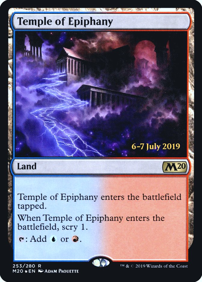Temple of Epiphany  [Core Set 2020 Prerelease Promos] | Good Games North