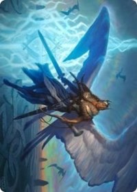 Righteous Valkyrie Art Card [Kaldheim: Art Series] | Good Games North