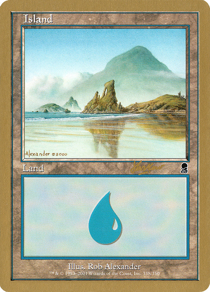 Island (shh338) (Sim Han How) [World Championship Decks 2002] | Good Games North