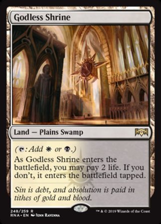 Godless Shrine [Ravnica Allegiance] | Good Games North