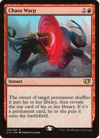 Chaos Warp [Commander 2014] | Good Games North