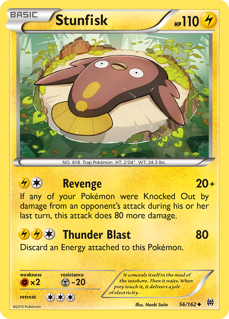 Stunfisk (56/162) [XY: BREAKthrough] | Good Games North