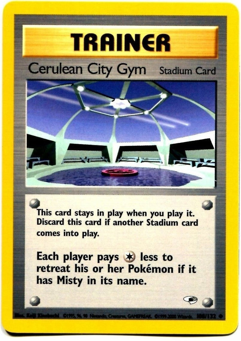 Cerulean City Gym (108/132) [Gym Heroes Unlimited] | Good Games North