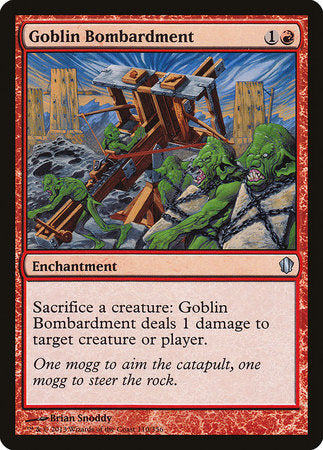 Goblin Bombardment [Commander 2013] | Good Games North