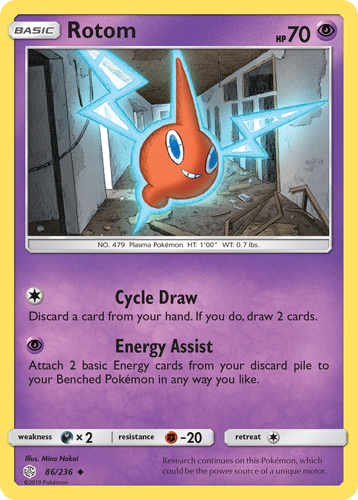 Rotom (86/236) [Sun & Moon: Cosmic Eclipse] | Good Games North