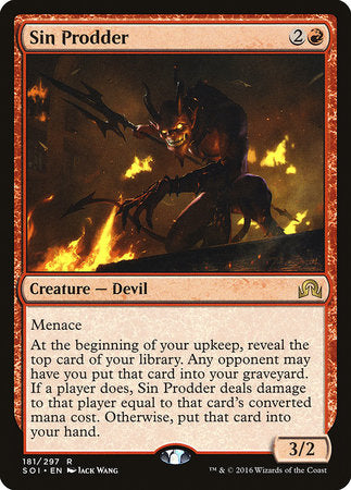 Sin Prodder [Shadows over Innistrad] | Good Games North