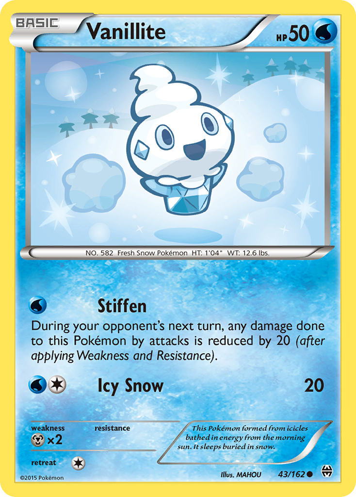 Vanillite (43/162) [XY: BREAKthrough] | Good Games North