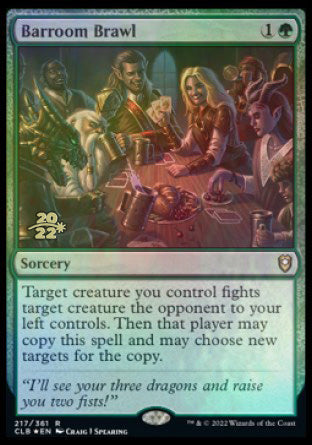 Barroom Brawl [Commander Legends: Battle for Baldur's Gate Prerelease Promos] | Good Games North