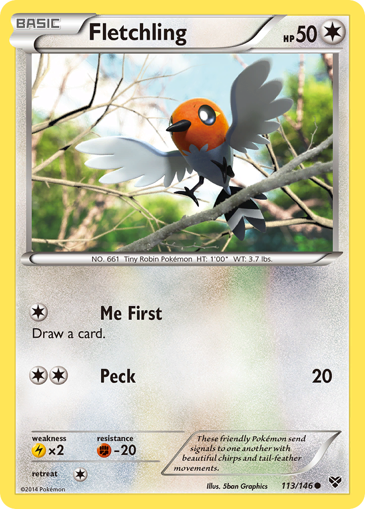 Fletchling (113/146) [XY: Base Set] | Good Games North