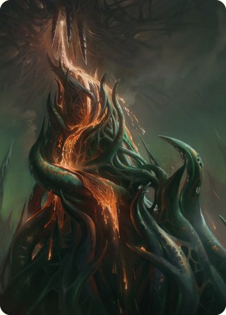 Copperline Gorge Art Card [Phyrexia: All Will Be One Art Series] | Good Games North