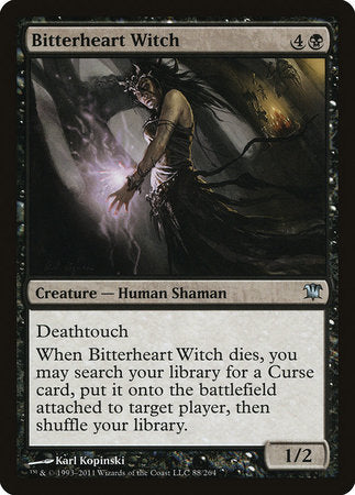 Bitterheart Witch [Innistrad] | Good Games North
